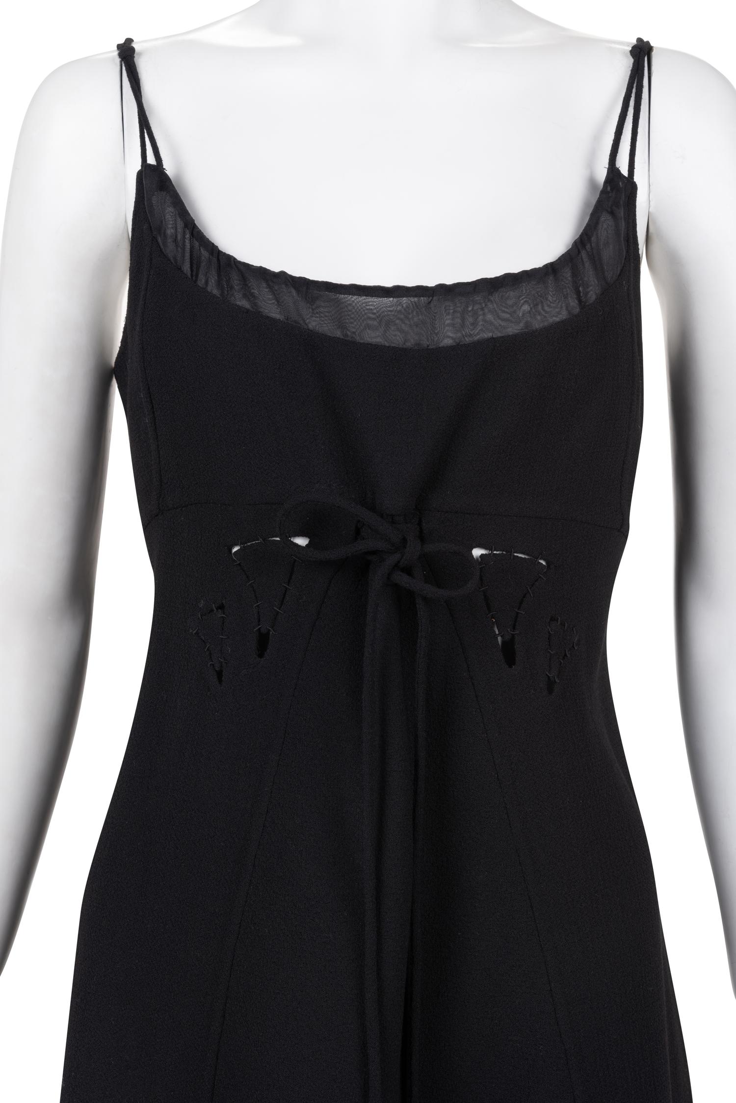 Two Chado Ralph Rucci Spaghetti Strap Dresses, 2000-10s