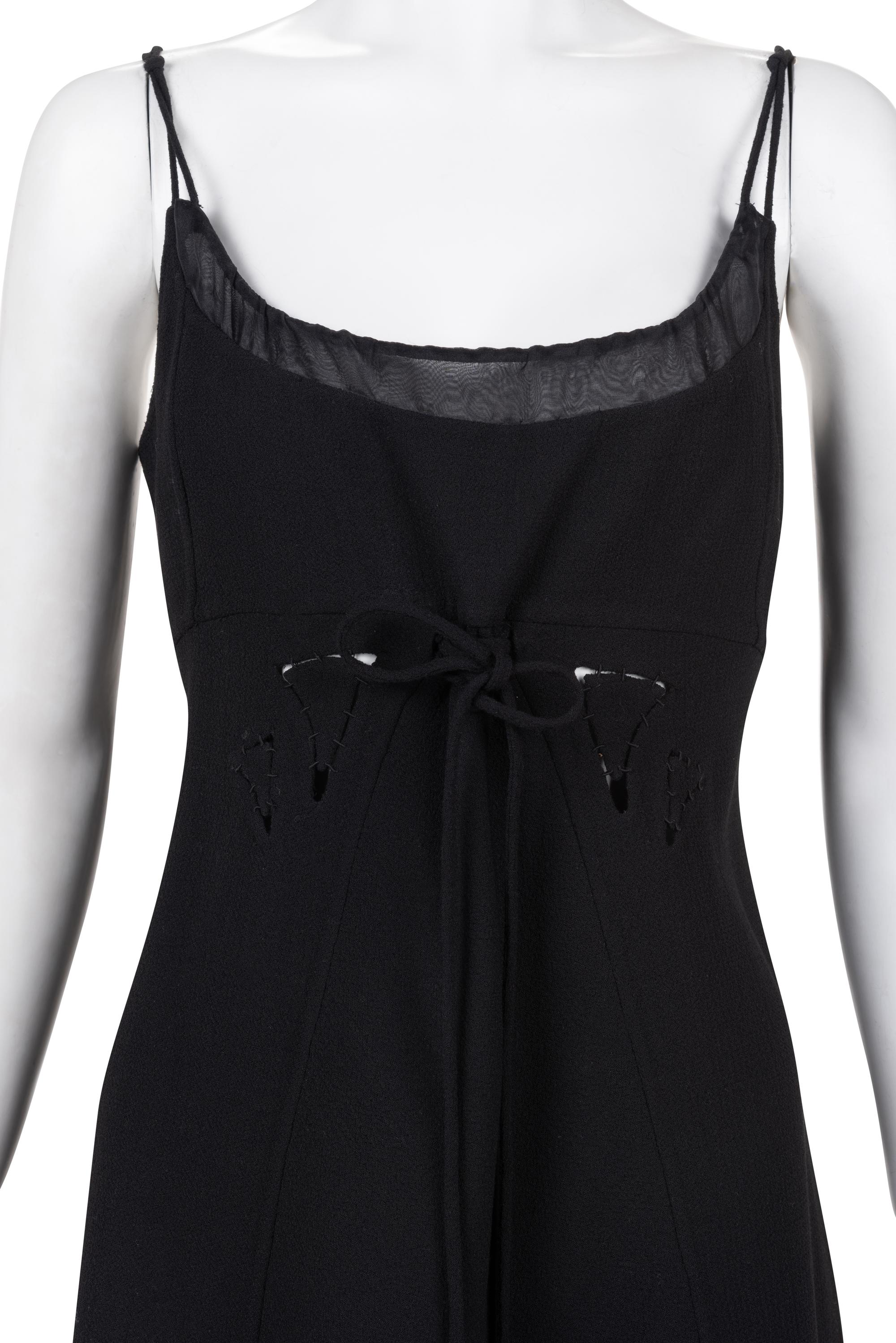 Two Chado Ralph Rucci Spaghetti Strap Dresses, 2000-10s