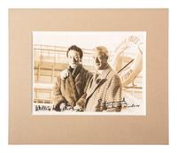 [ROYALTY]. WINDSOR, Edward, Duke of (1894-1972, "Edward VIII, King of England"). WINDSOR, Wallis Simpson, Duchess of (1896-1986). Photograph signed ("Wallis Windsor" and "Edward Duke of Windsor").