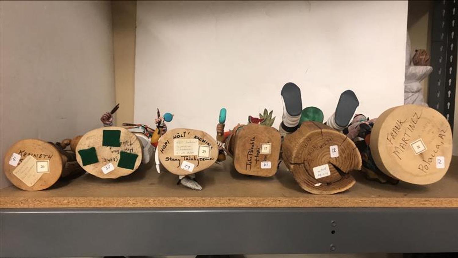 Collection of Hopi Katsinas and Koshare