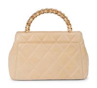 Chanel Cream Quilted Leather Handbag, 2004-05