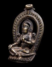 A Nepalese Bronze Figure of Tara