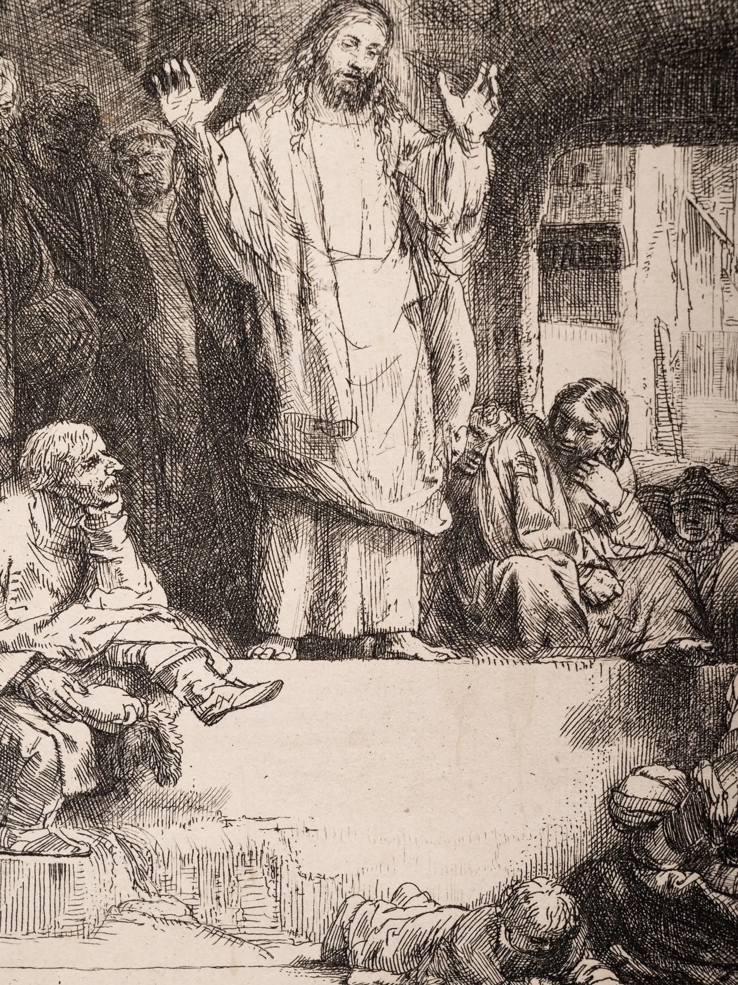 Christ Preaching (La Petite Tombe ), ca. 1652