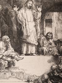 Christ Preaching (La Petite Tombe ), ca. 1652
