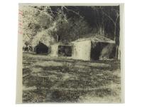 [SLAVERY & ABOLITION]. Photograph of an "Old Slave Market & Cathedral." [St. Augustine, FL], n.d.