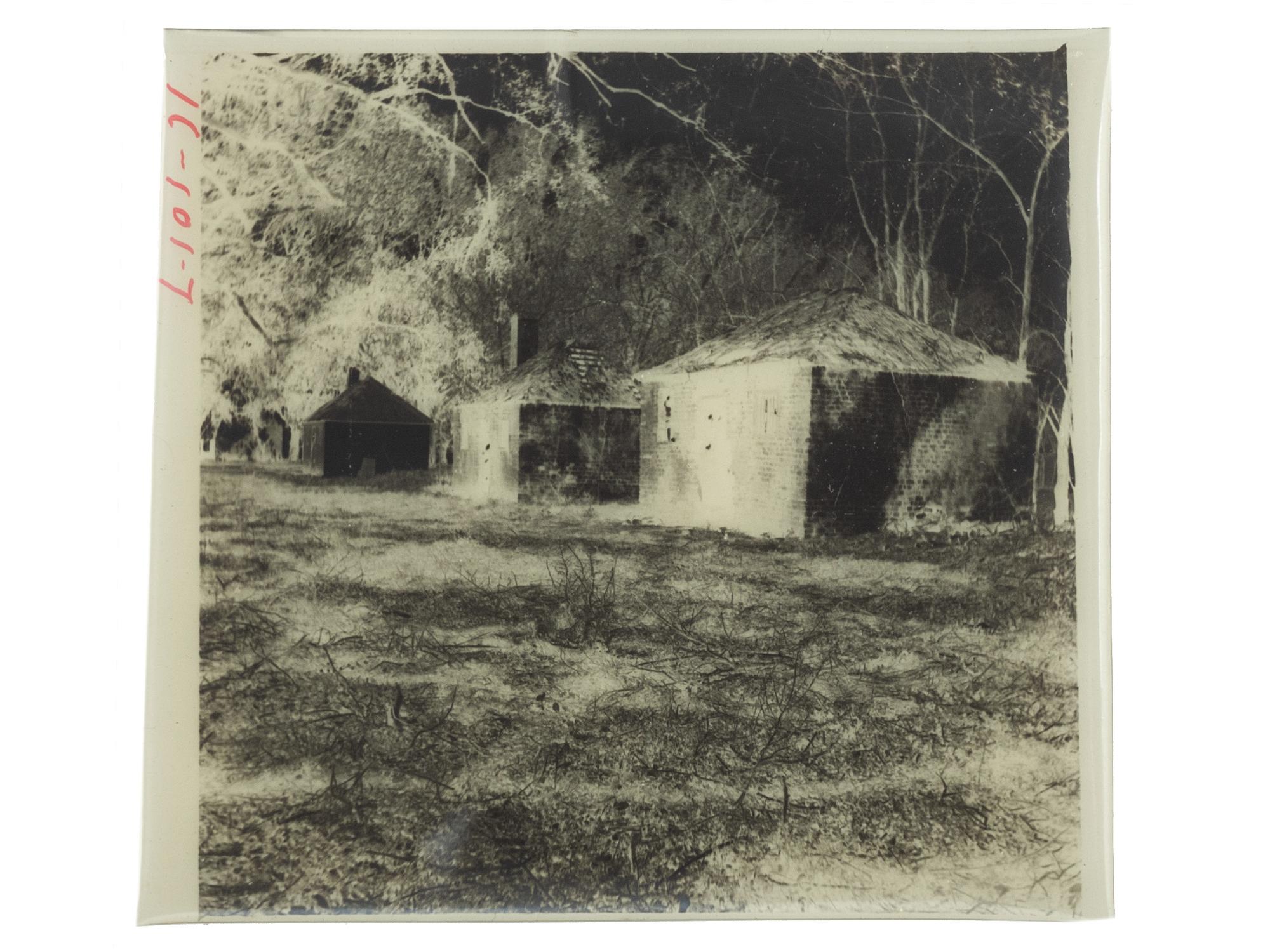 [SLAVERY & ABOLITION]. Photograph of an "Old Slave Market & Cathedral." [St. Augustine, FL], n.d.