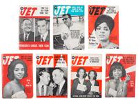 [CIVIL RIGHTS]. Jet . 13 issues (incomplete run). Chicago, IL: Johnson Publishing Co., September 1964-May 1968.