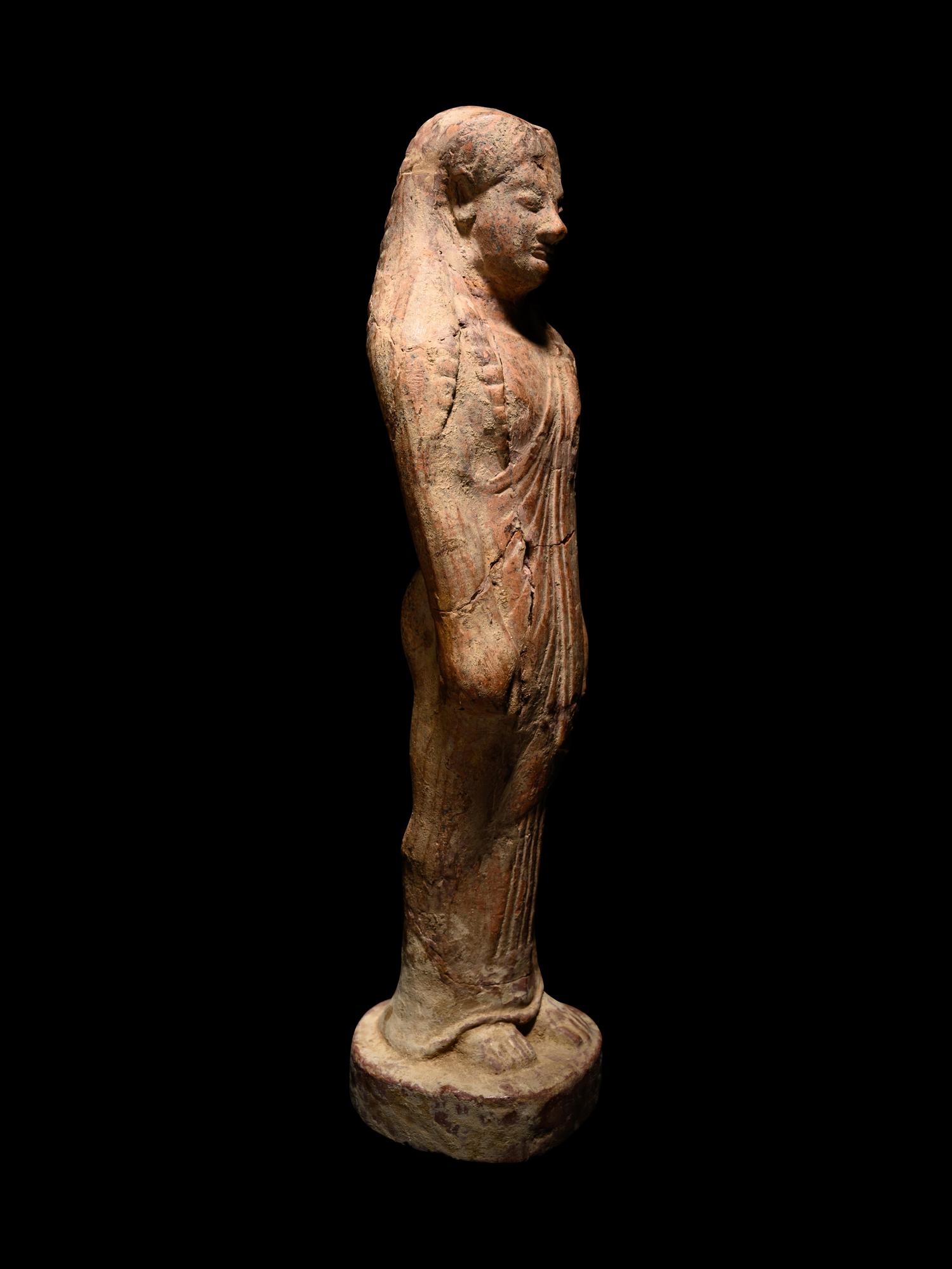 A Greek Terracotta Kore