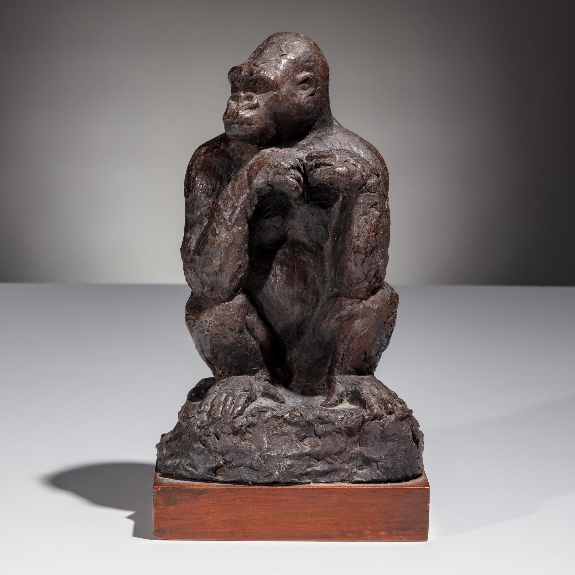 Beatrice Fenton (American, 1887–1983) — 'Bamboo' ( gorilla) Sculpture