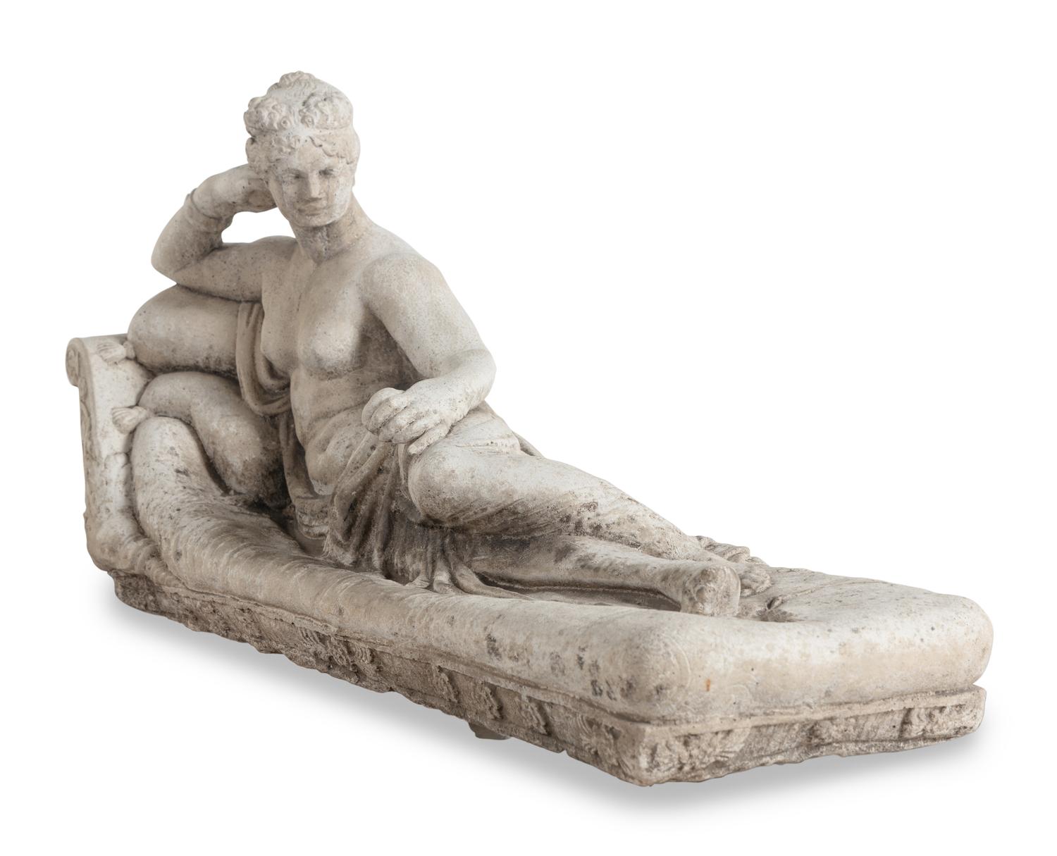 A Cast Stone Figure After Antonio Canova