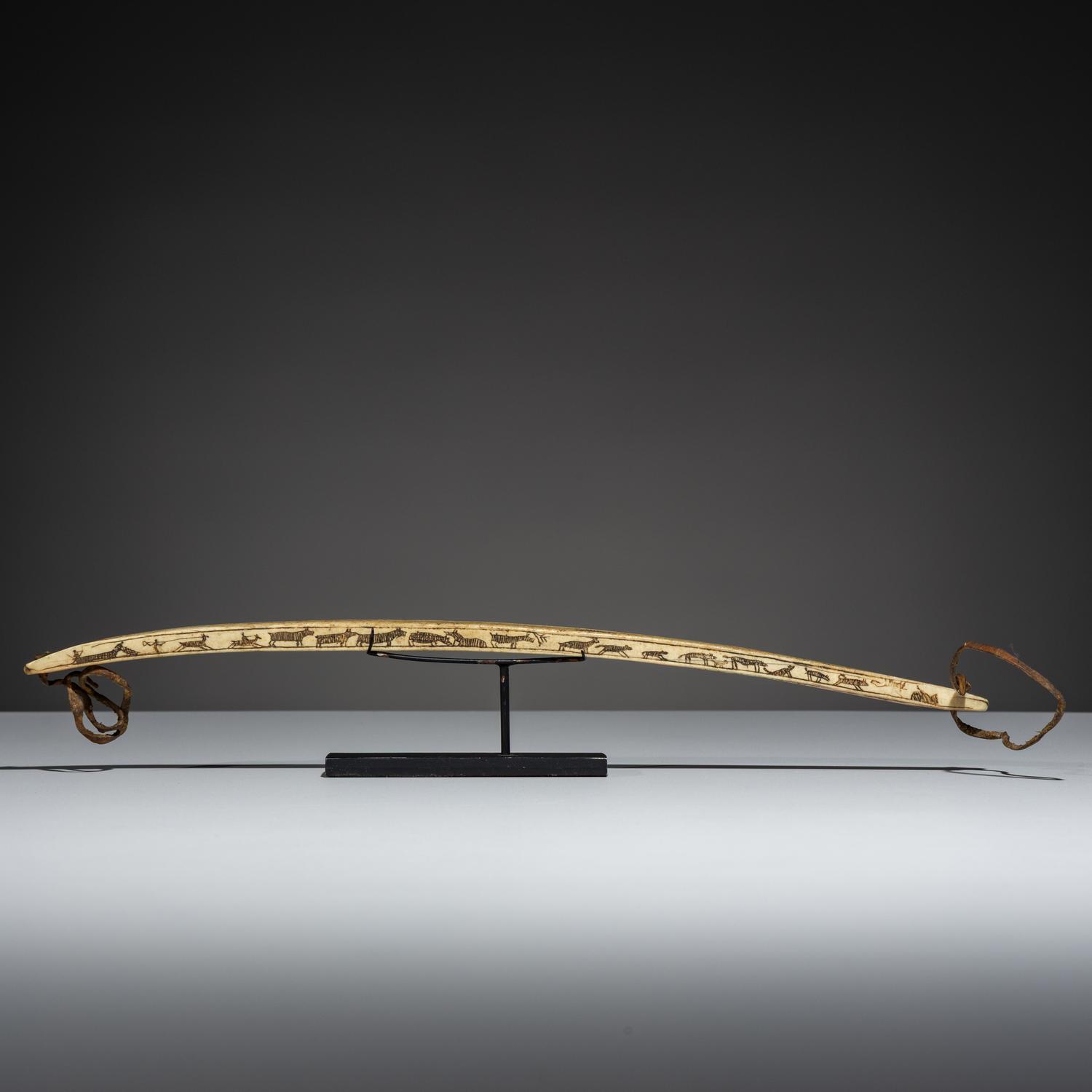 Alaskan Native Decorated Pump Drill
