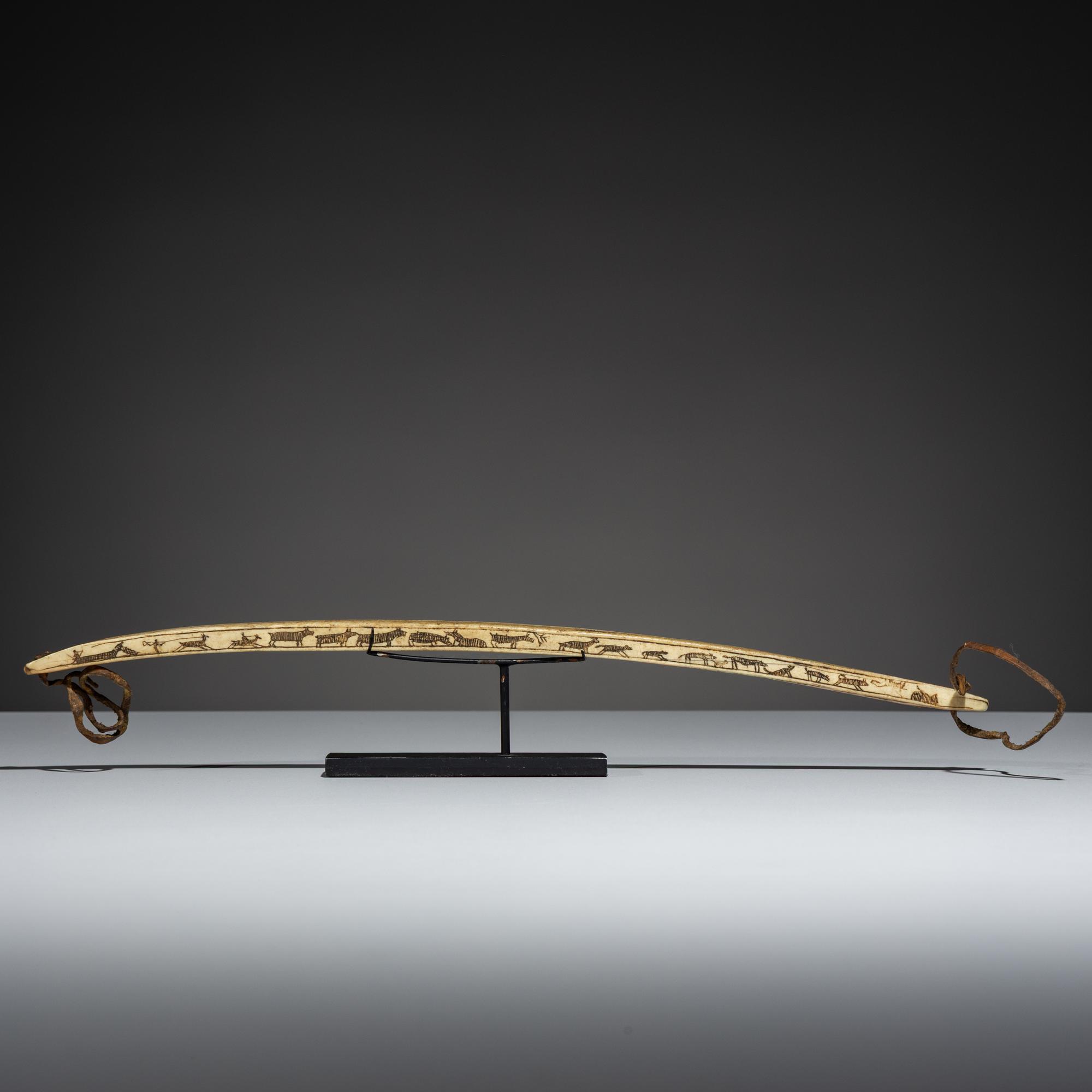 Alaskan Native Decorated Pump Drill