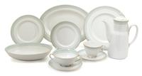 A Royal Doulton Porcelain Partial Dinner Service Diameter of plate 10 1/2 inches. — 20TH CENTURY