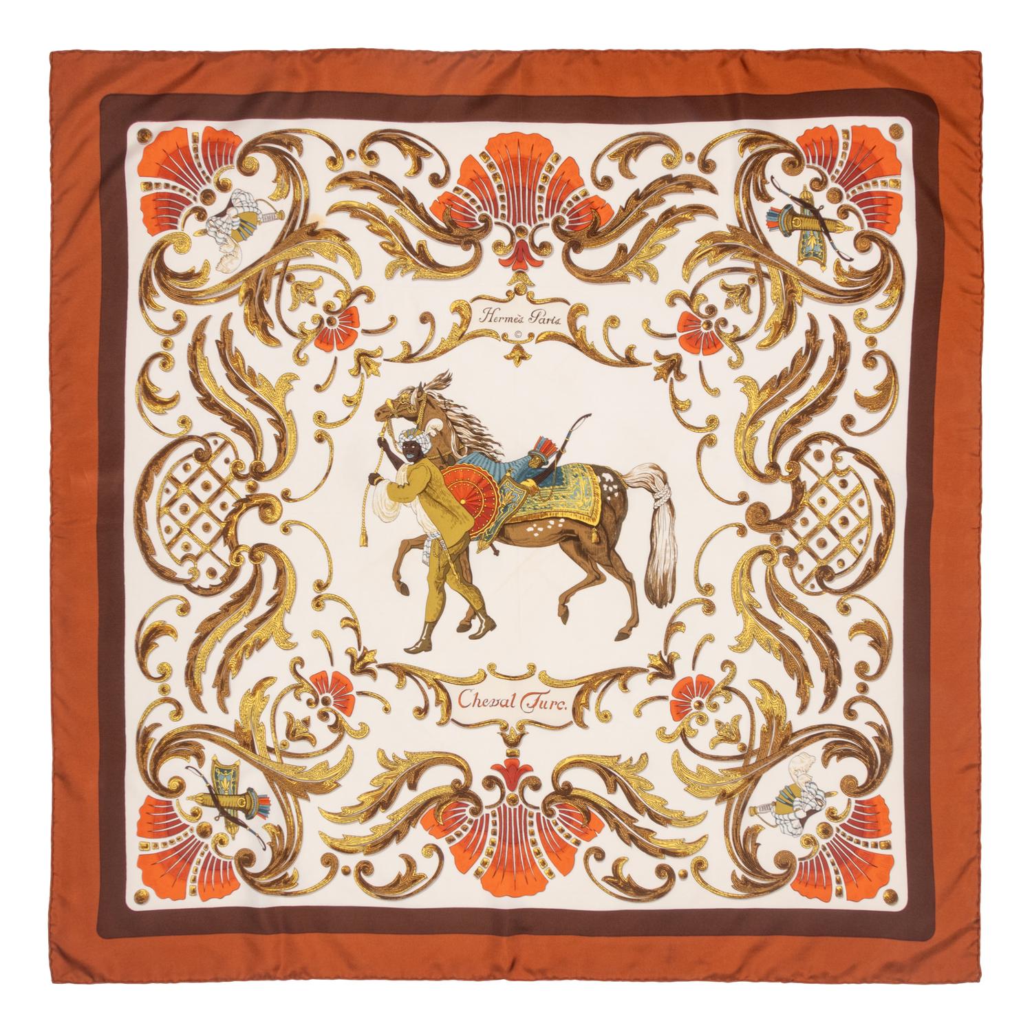 Three Hermès Scarves