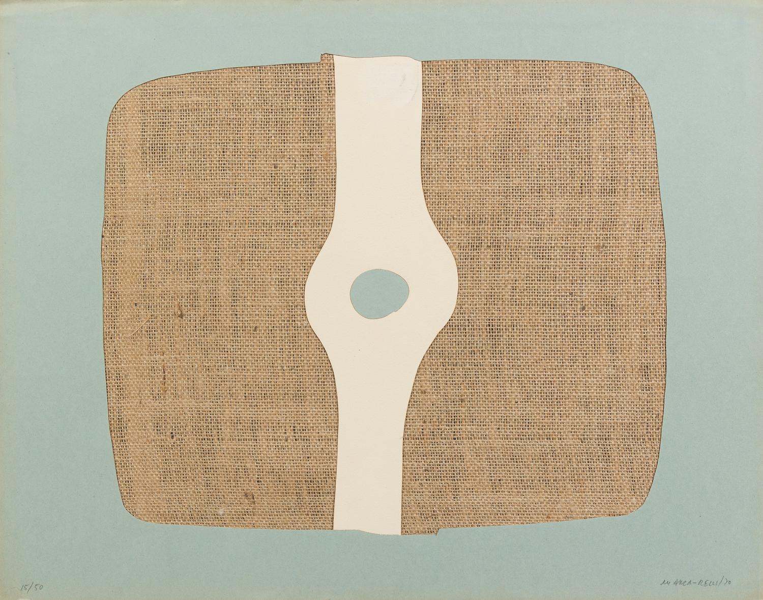 Conrad Marca-Relli, (American, 1913-2000), Untitled, 1970 (a pair of works from the Autumn Suite)