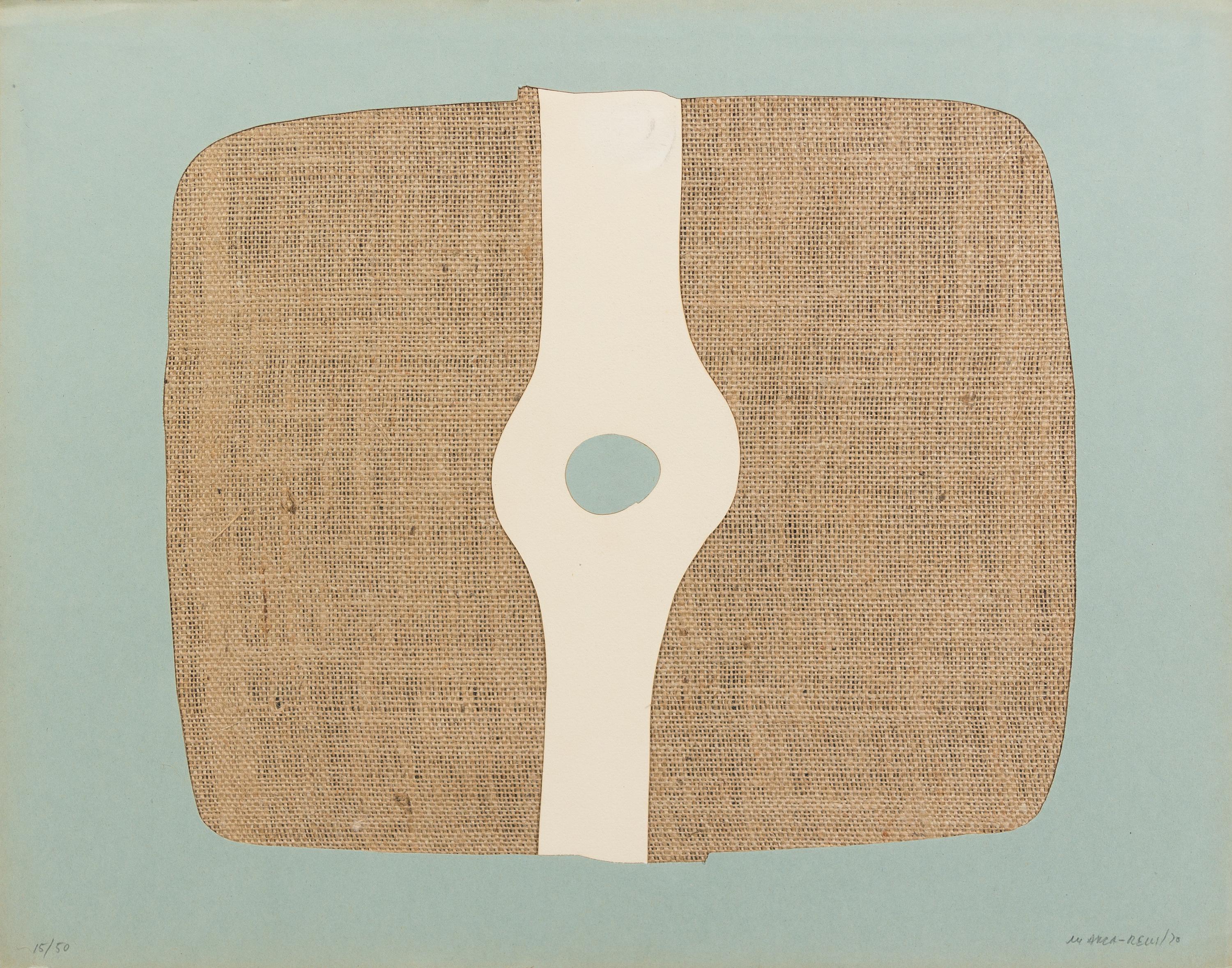 Conrad Marca-Relli, (American, 1913-2000), Untitled, 1970 (a pair of works from the Autumn Suite)