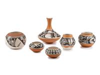 Collection of Pottery Jars