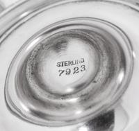 A Set of Six American Silver Goblets