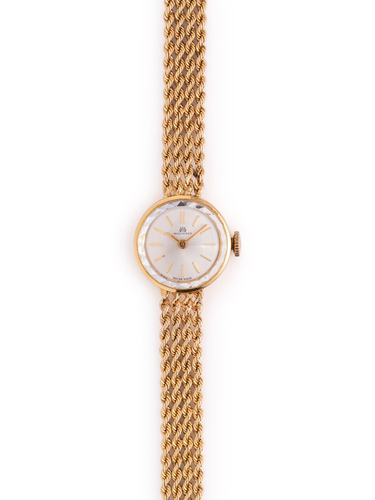 YELLOW GOLD WRISTWATCH