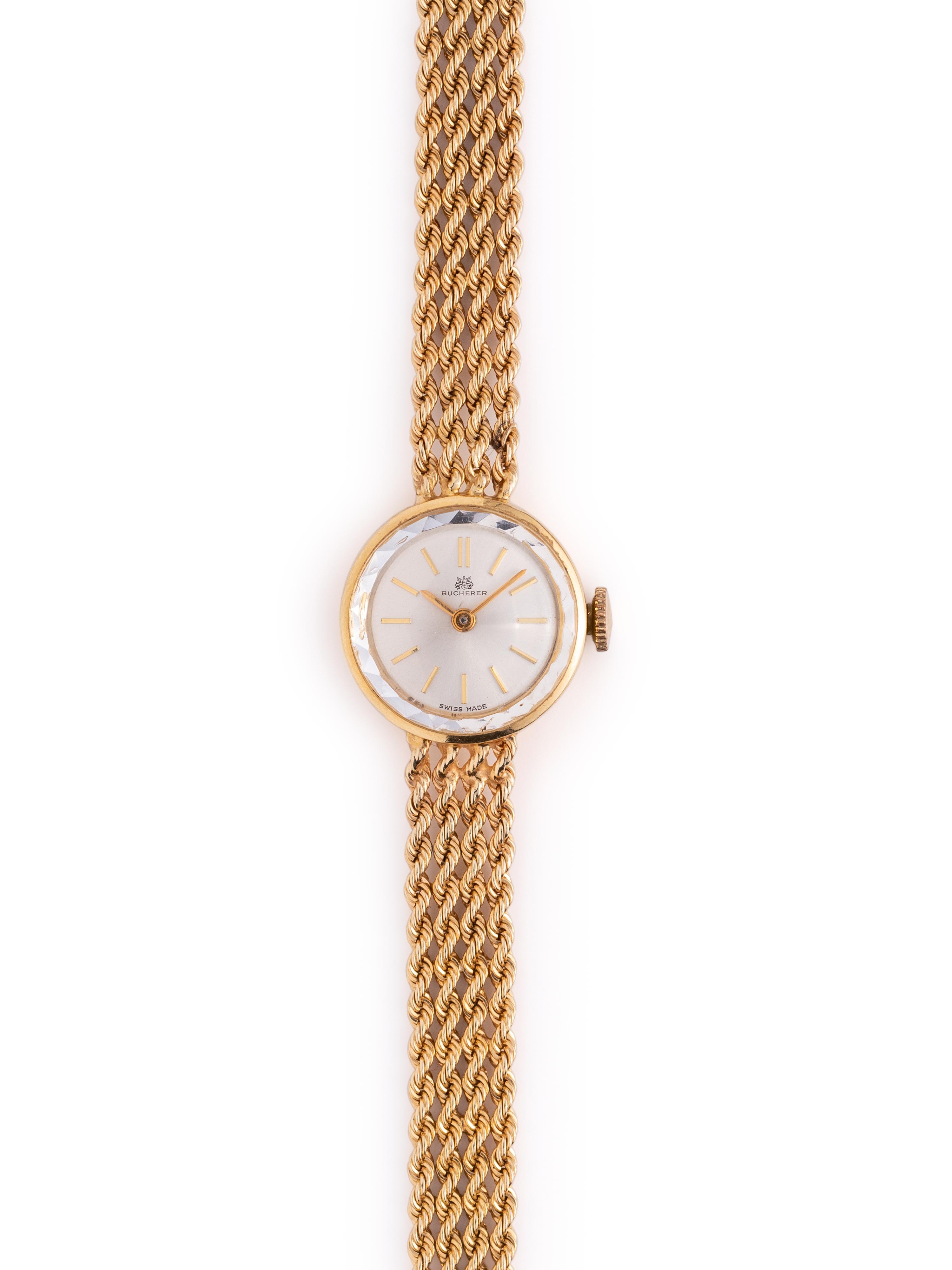 YELLOW GOLD WRISTWATCH