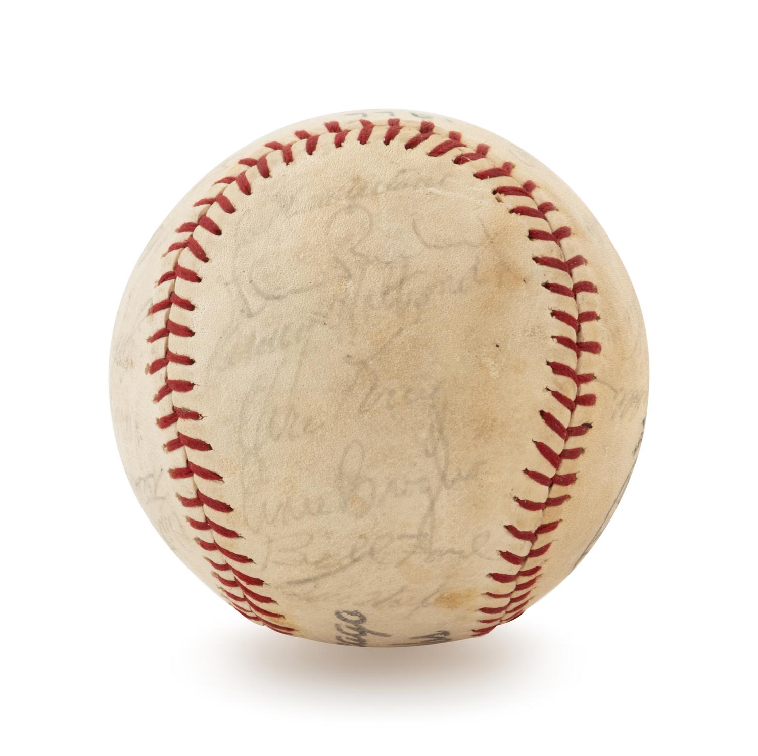 Two 1960s Chicago Cubs Signed Baseballs,
