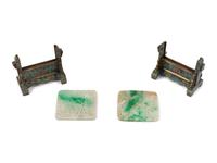 A Pair of Jadeite Plaques