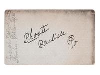 CHOATE, John N. (1848-1902), photog. CDV of two identified Indian Wars era soldiers. Carlisle, PA.