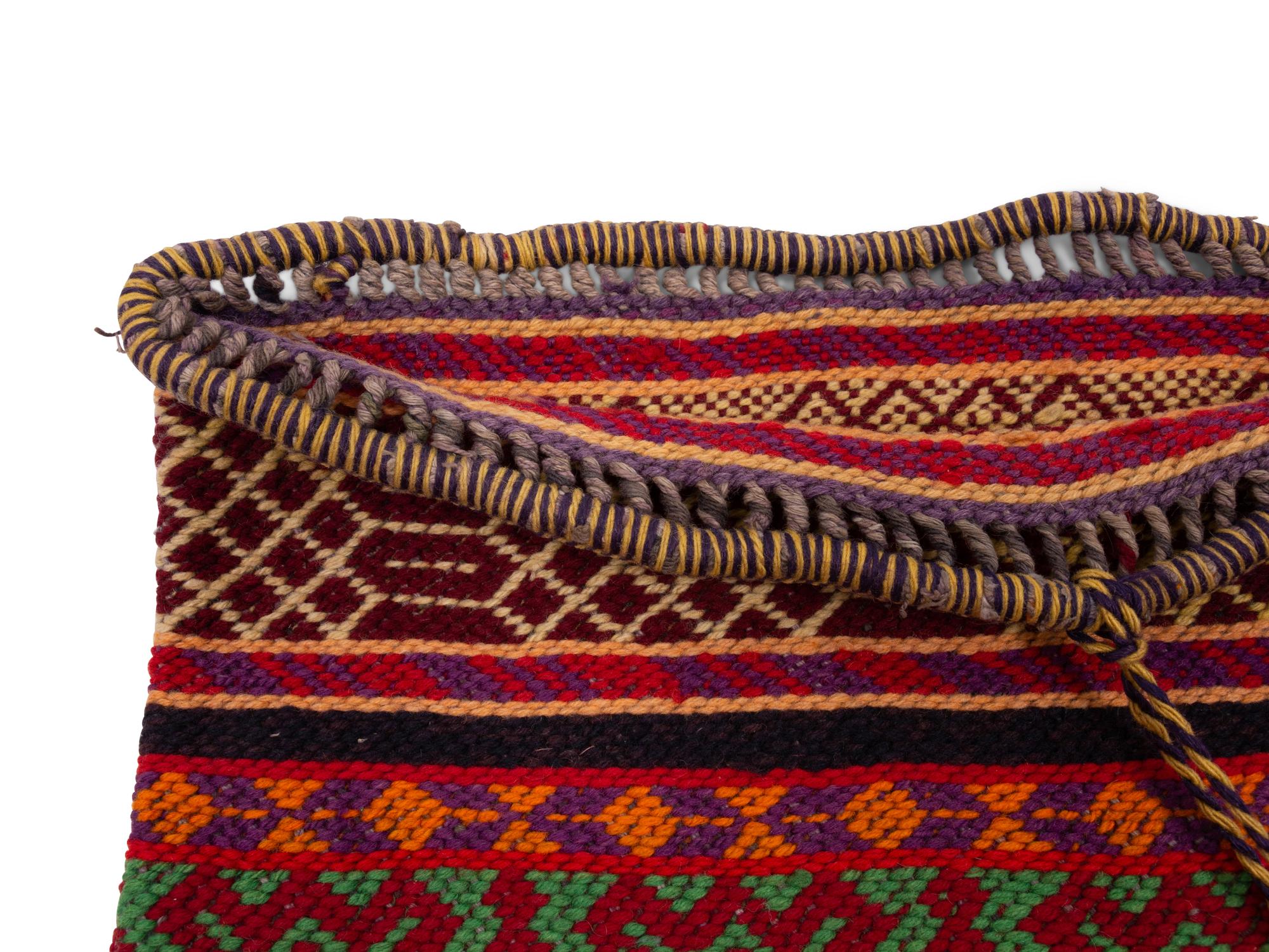 Anishinaabe Yarn Bag, with Imagery of Underwater Panther