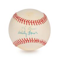 A Yogi Berra and Whitey Ford Dual Signed Autograph Baseball (Beckett Authentication Services Letter),