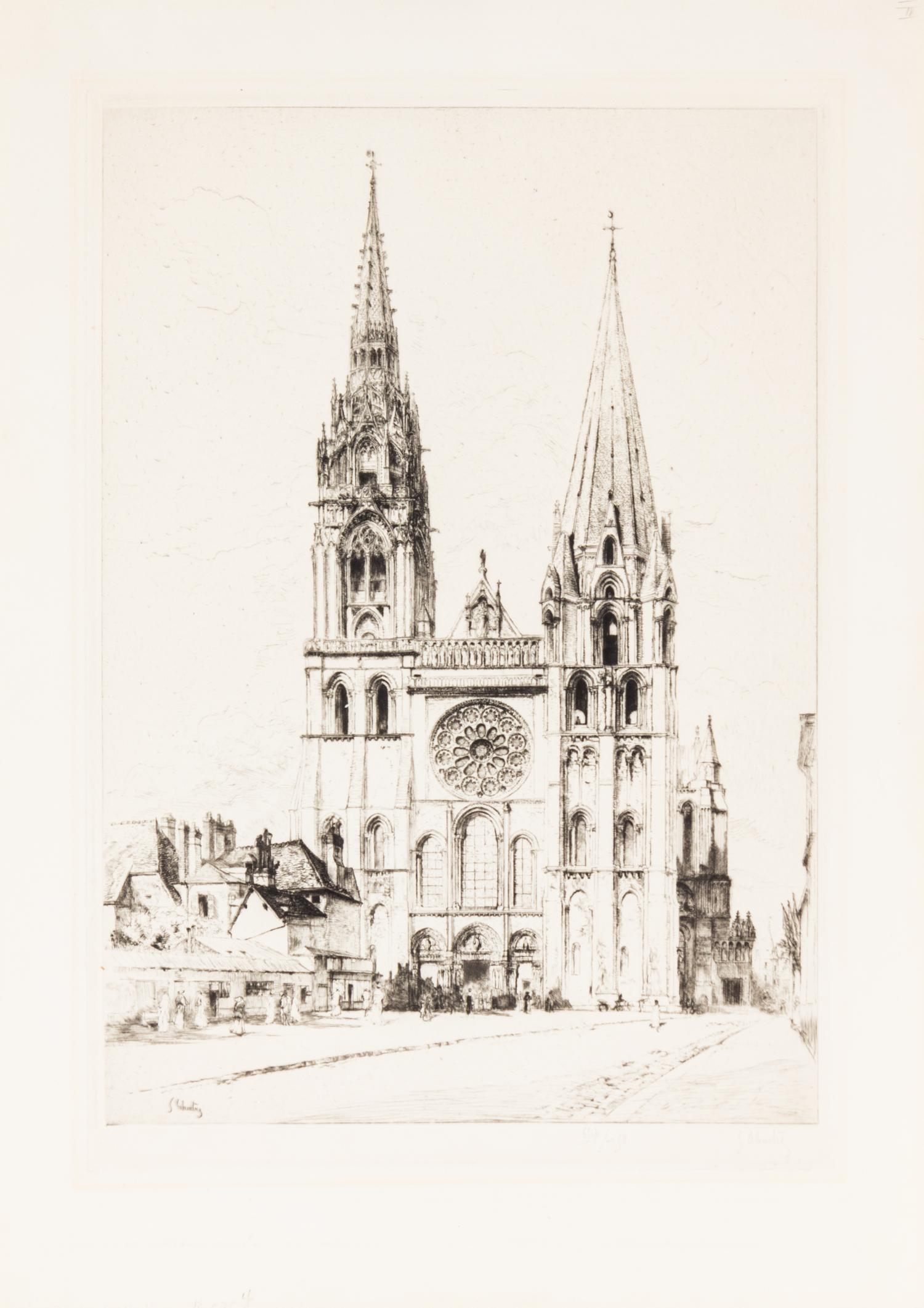 S. Ghurty, (19th century), Chartes Cathedral
