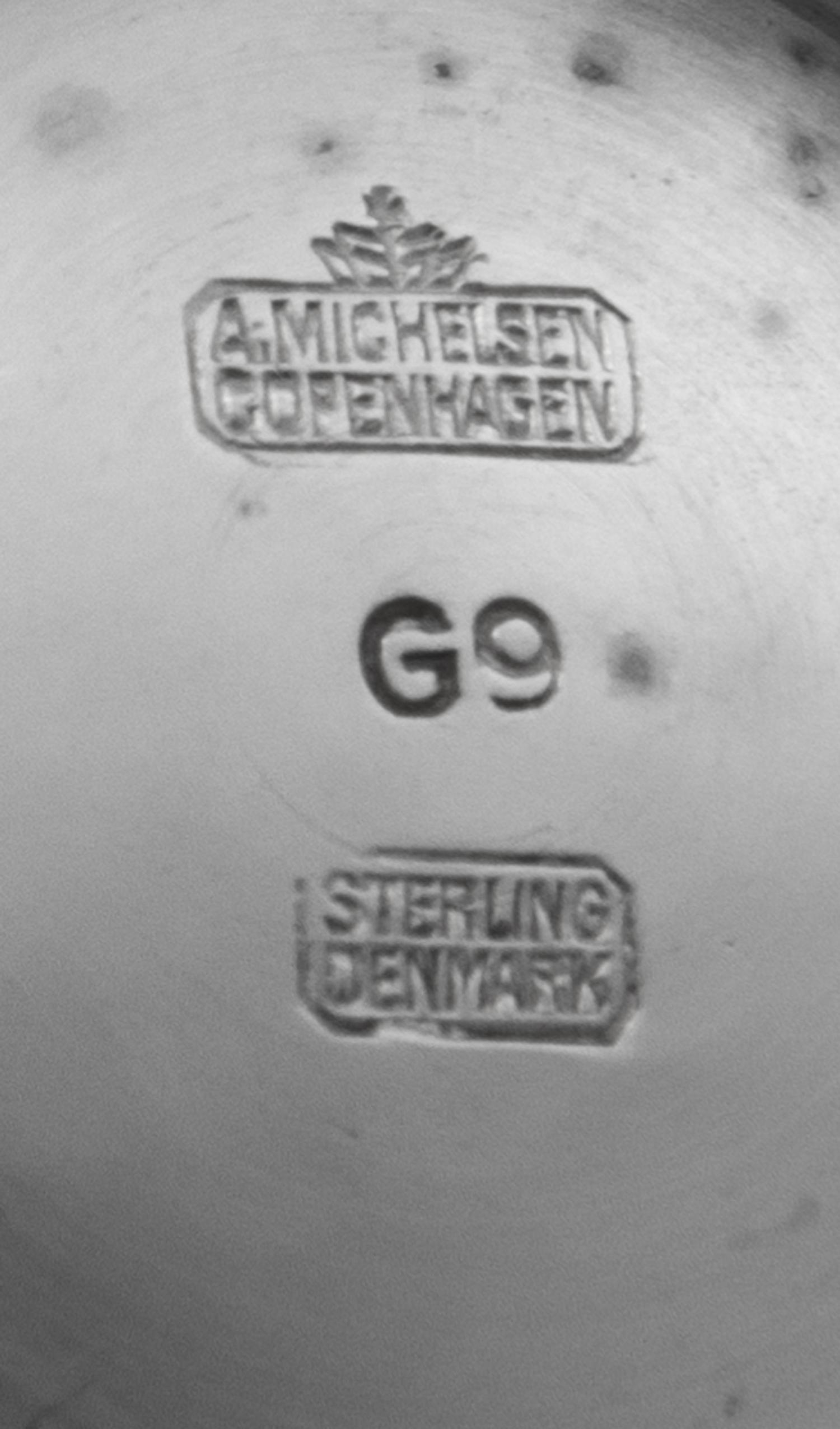 A Collection of Danish Enameled Silver Table Articles (Original Listing Number 94)