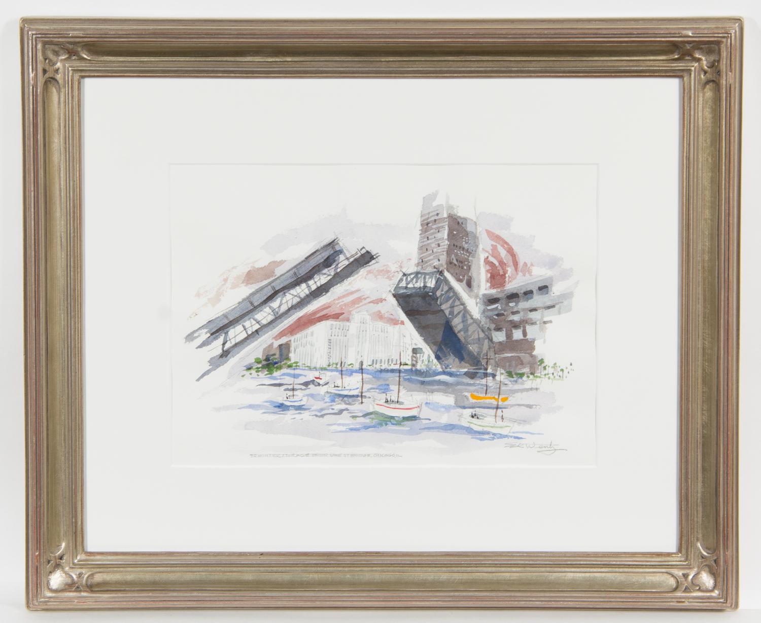 Ed Wentz, (20th century), A group of four works