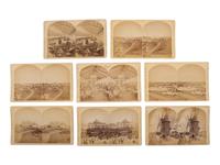 [WORLD'S FAIR]. A collection of 11 items from the 1876 Centennial Exhibition in Philadelphia, highlighted by stevengraph featuring George Washington.