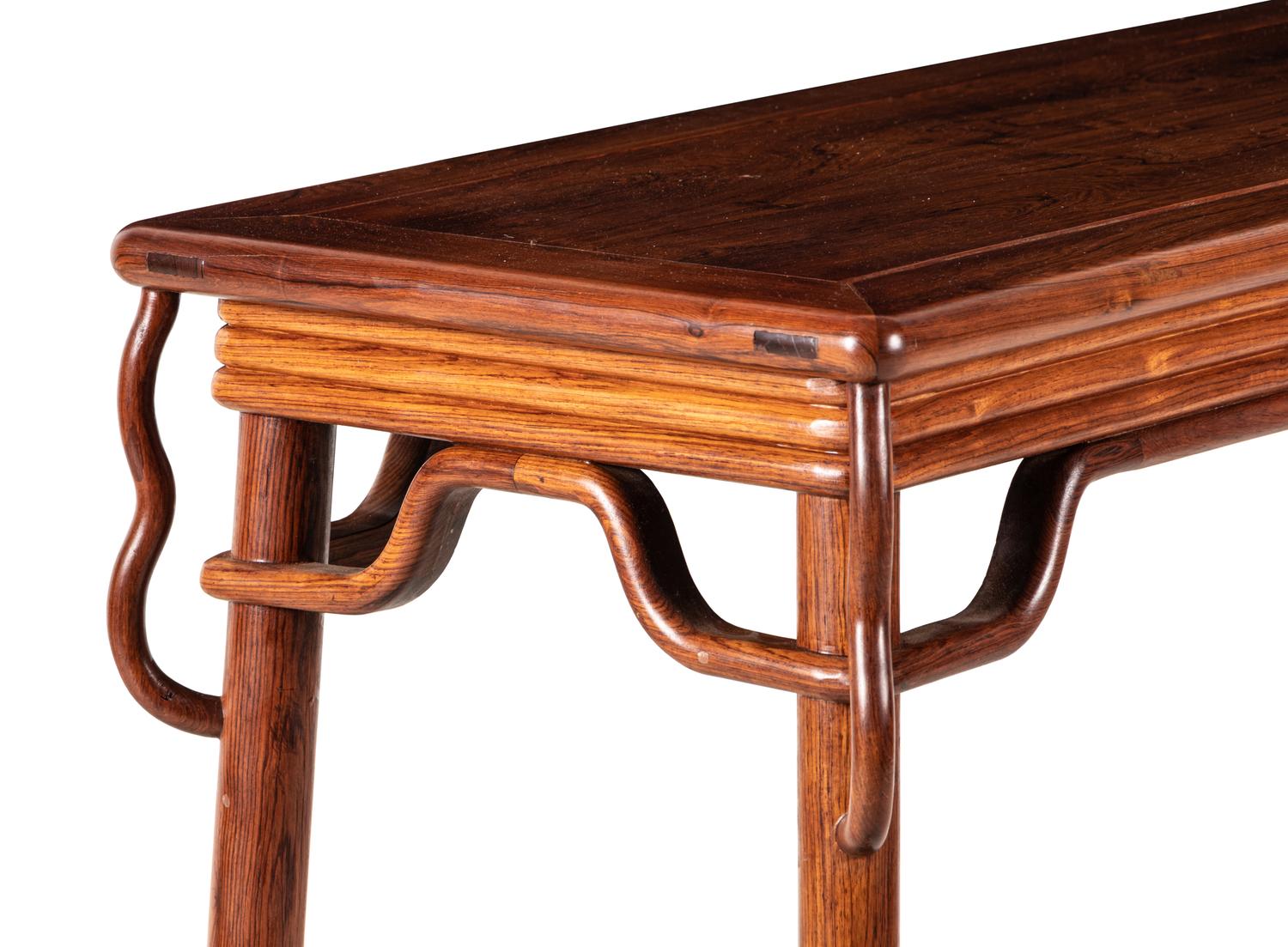 A Chinese Huanghuali Altar Table