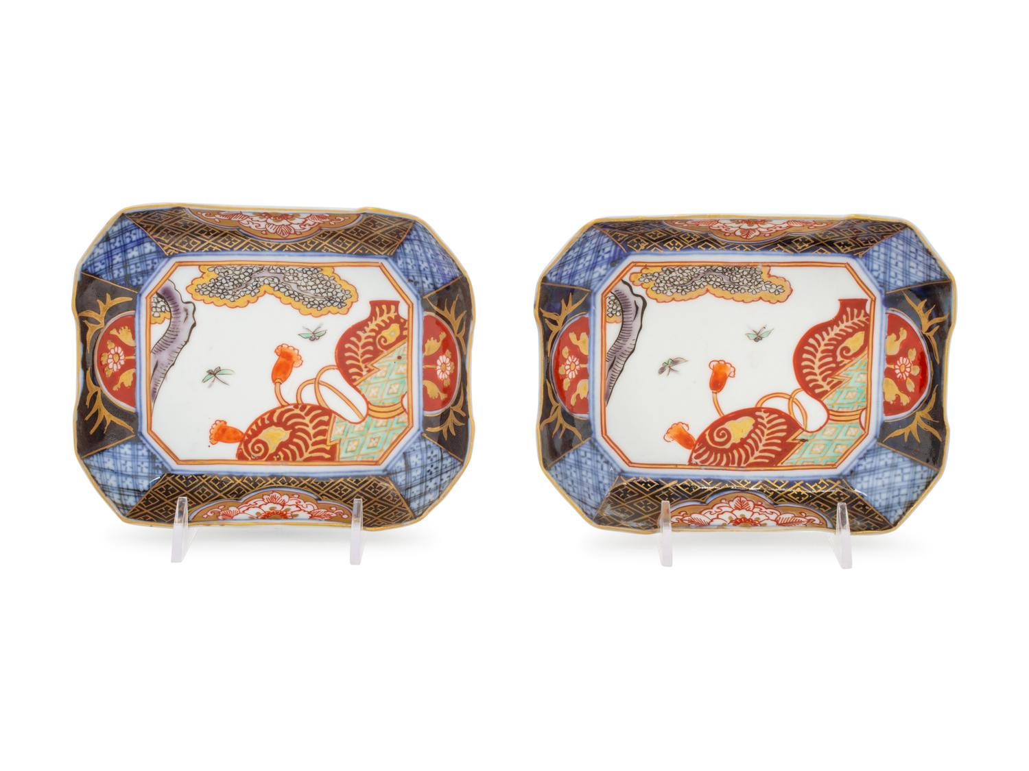 A Pair of Japanese Porcelain Platters