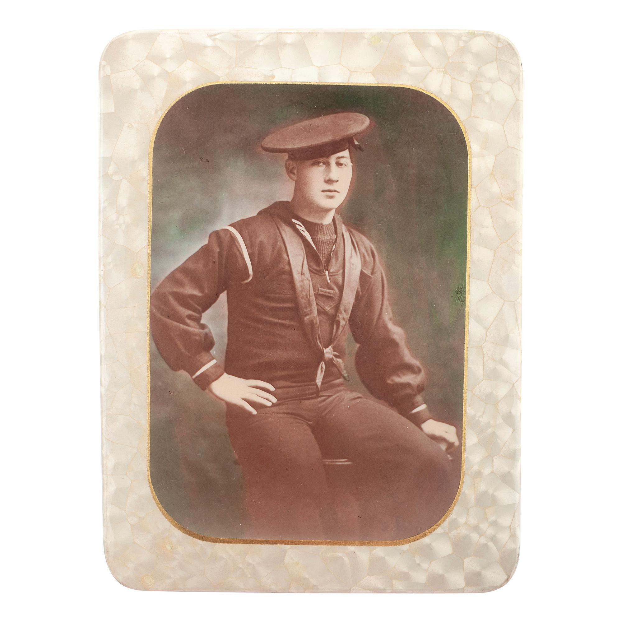 [LATE INDIAN WARS] - [WORLD WAR I]. A group of 8 photographs of soldiers, some armed, including CDVs and tintypes, comprising: