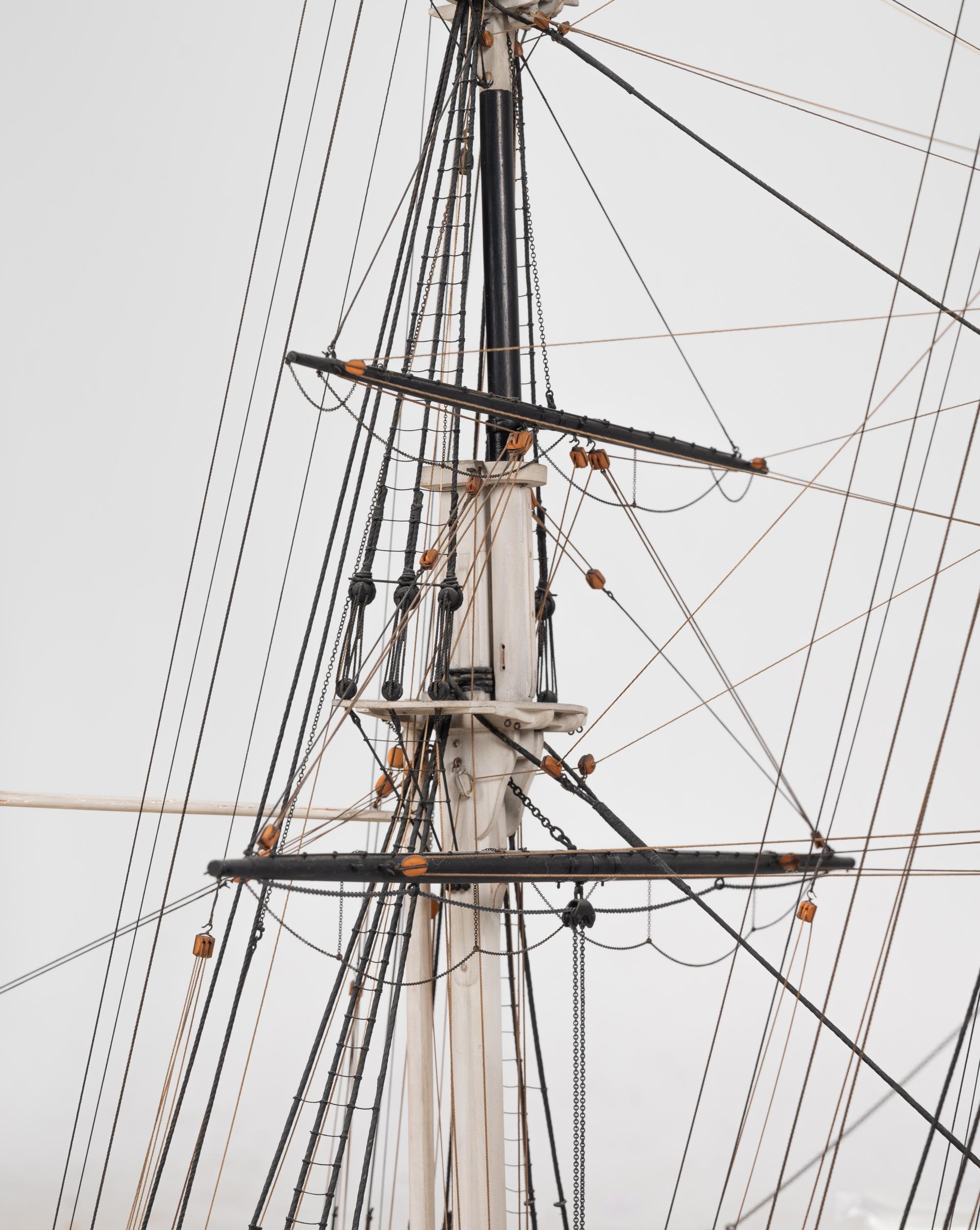 A Model of a Three-Mast Ship