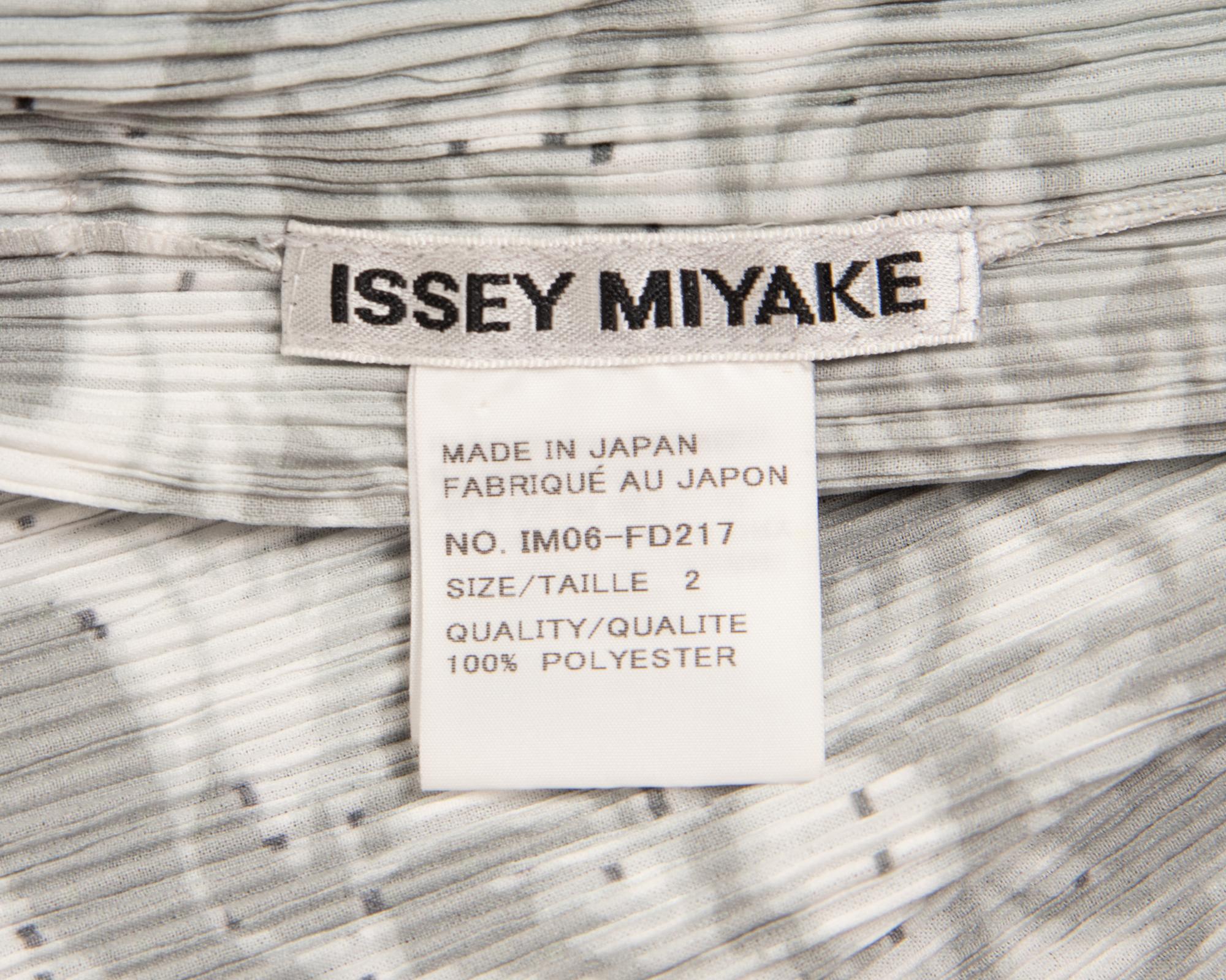 Issey Miyake Two-Piece Pleated Dress Ensemble 1990-2010