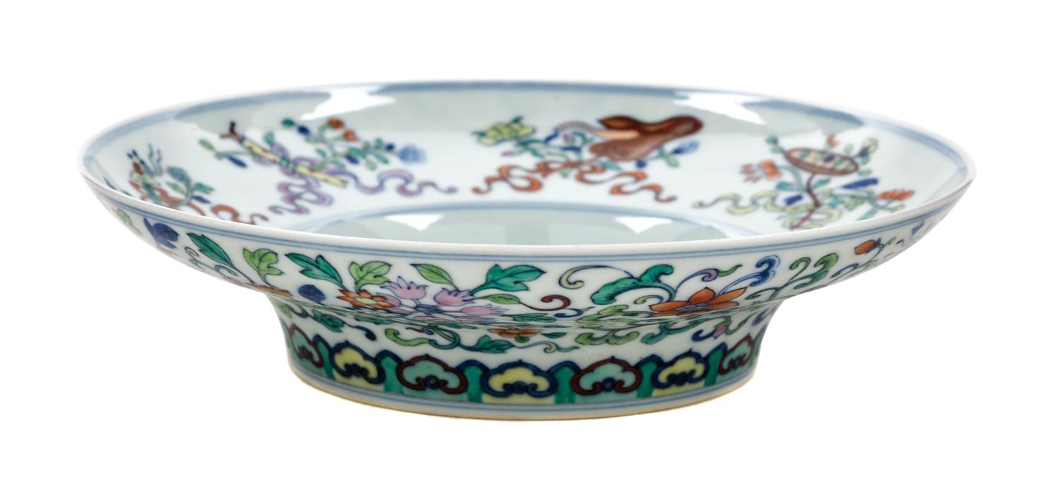 A Doucai Porcelain Shallow Bowl