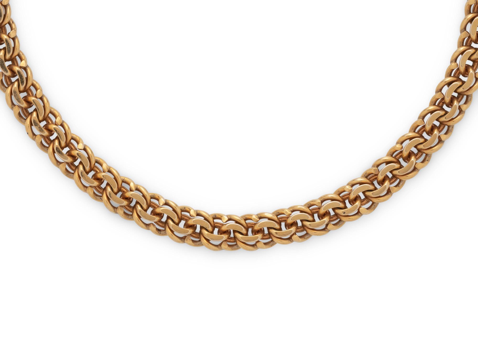 YELLOW GOLD NECKLACE
