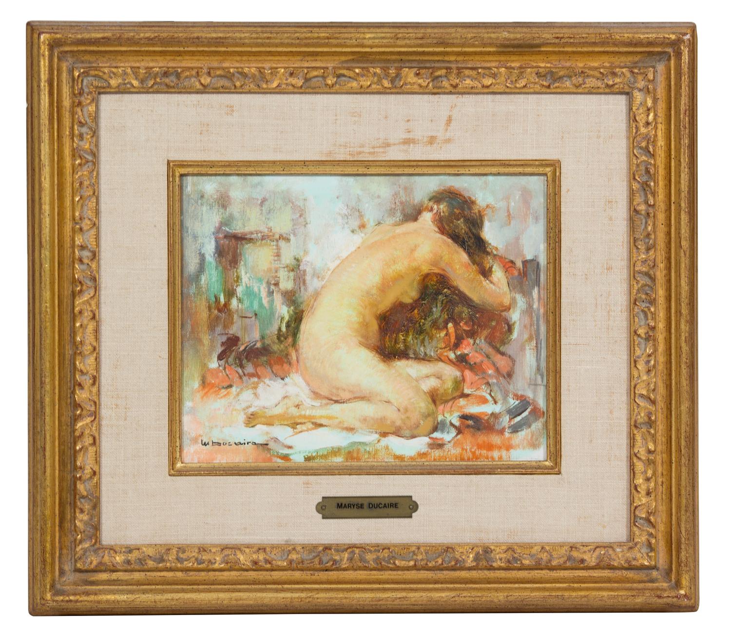 Maryse Ducaire-Roque, (French, 1911-1992), Untitled (Nude)