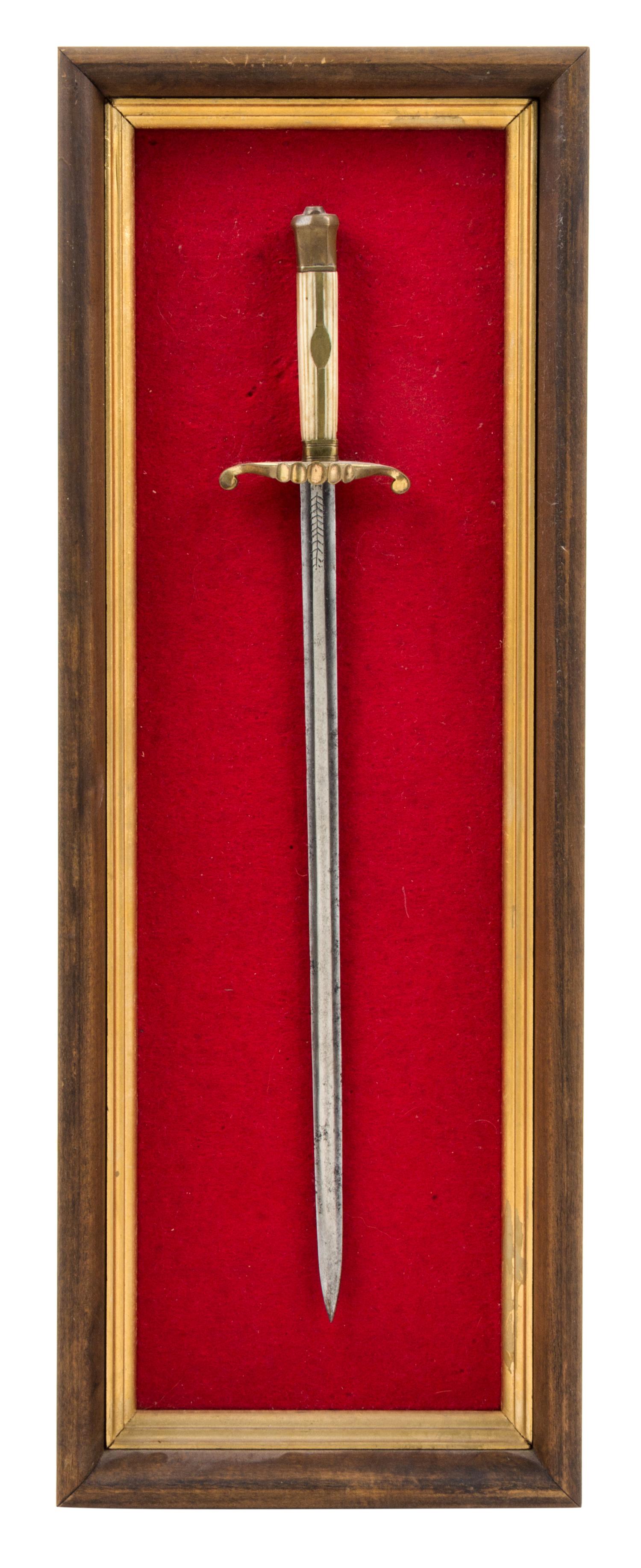 A British Midshipmen's Dirk Length 19 1/2 inches. — CIRCA 1790
