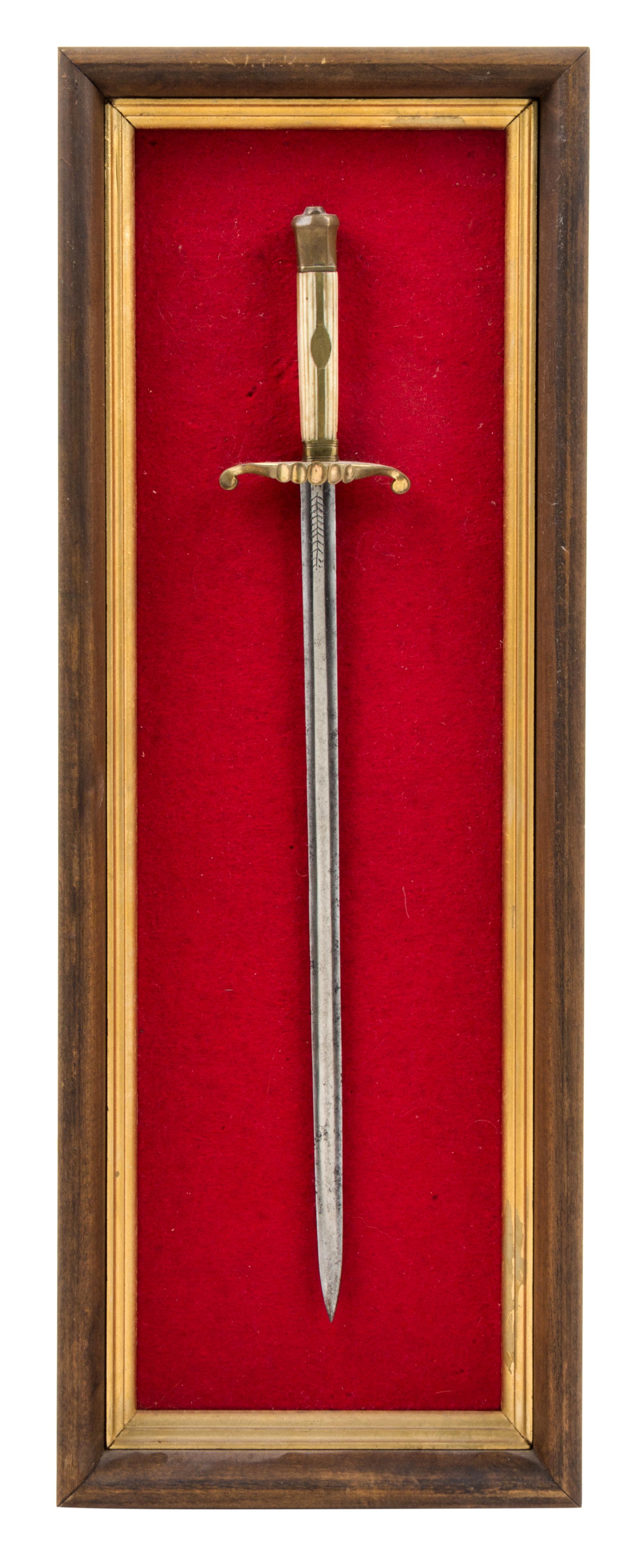 A British Midshipmen's Dirk Length 19 1/2 inches. — CIRCA 1790