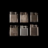 Six Alfred Dunhill Lighters