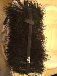 Oscar de la Renta Feather Belt, 2000s Size label: 4