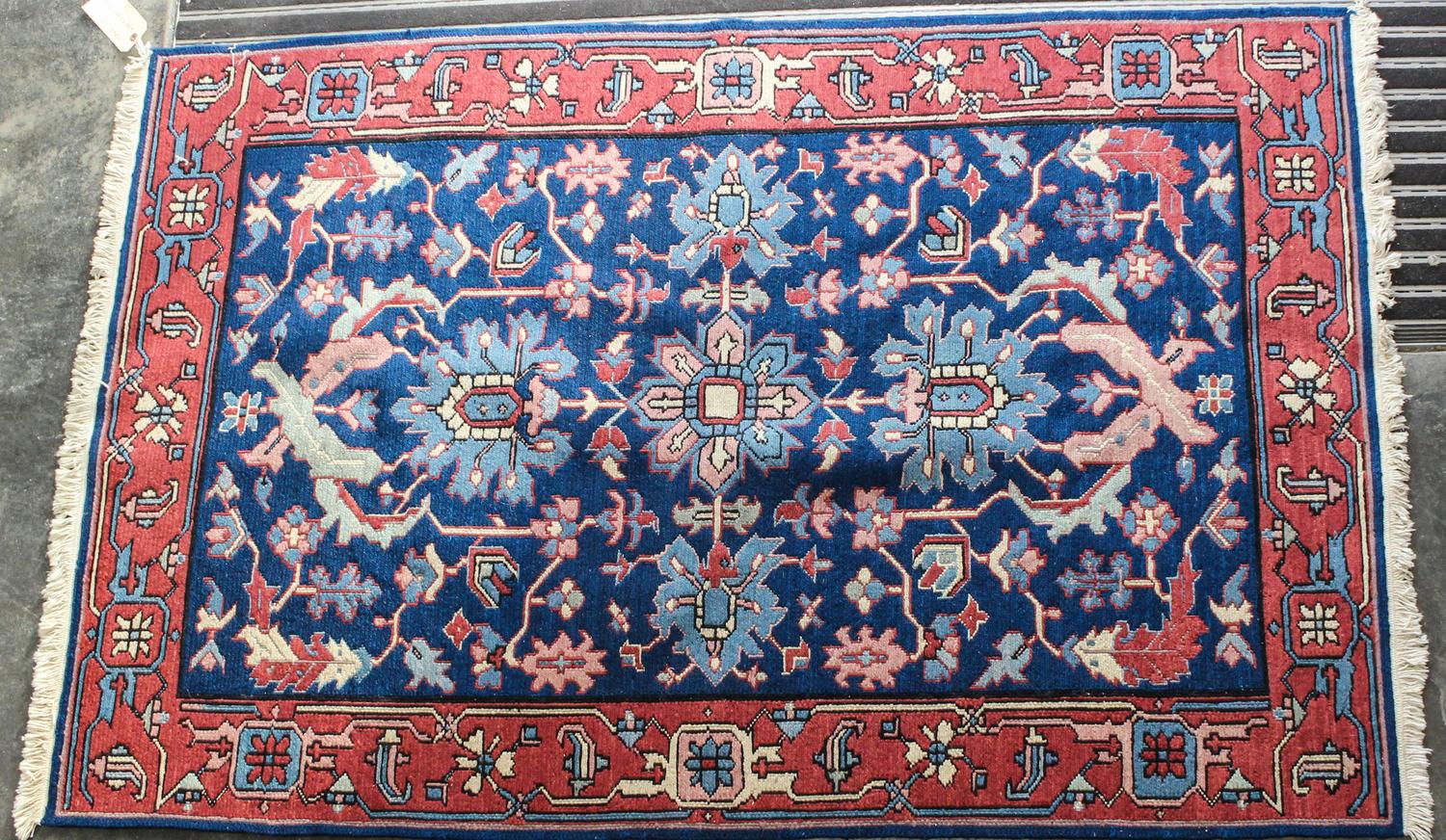 A Persian Wool Rug 6 feet x 3 feet 10 inches. — FIRST HALF 20TH CENTURY