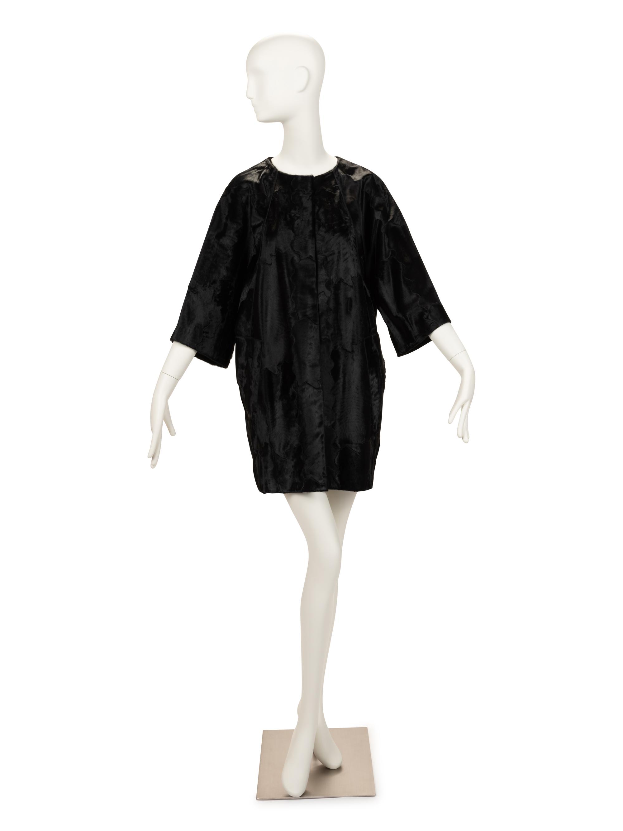 J.Mendel Black Lamb Coat