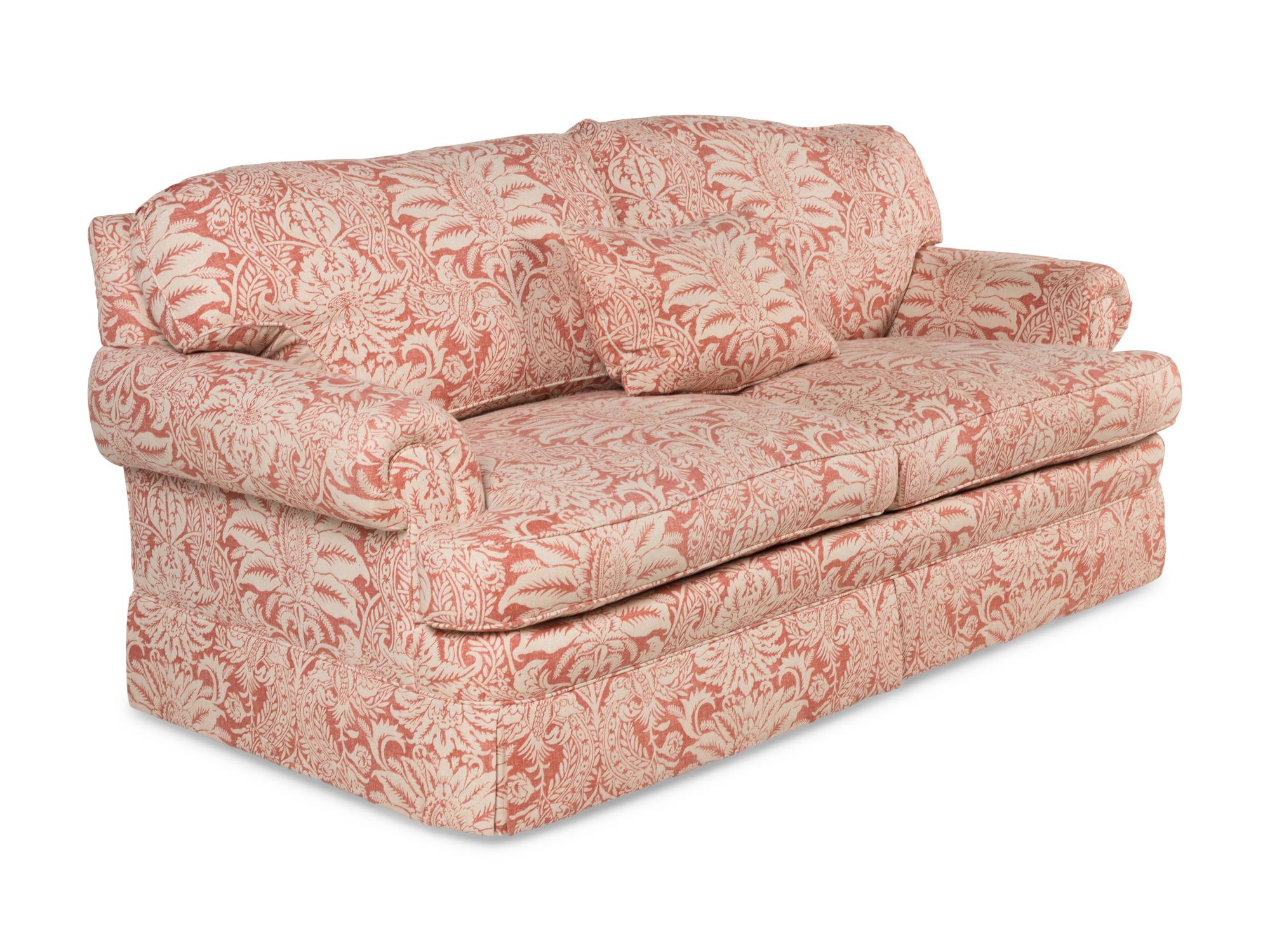 A Custom Upholstered Sofa