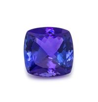 A 6.24 Carat Cushion Shape Mixed Cut Tanzanite,