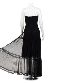 Chanel Net Strapless Dress, Fall 1991